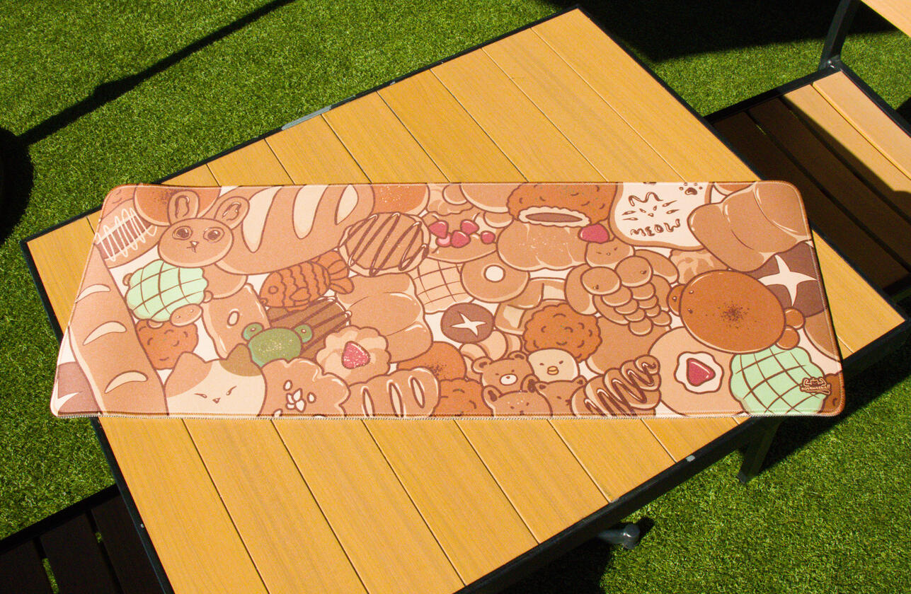bread deskmat design